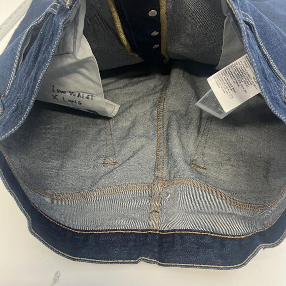 Levis 501 Jeans Mens 36x36 Blue Denim Straight Leg Button Fly Raw 501 - Picture 5 of 13